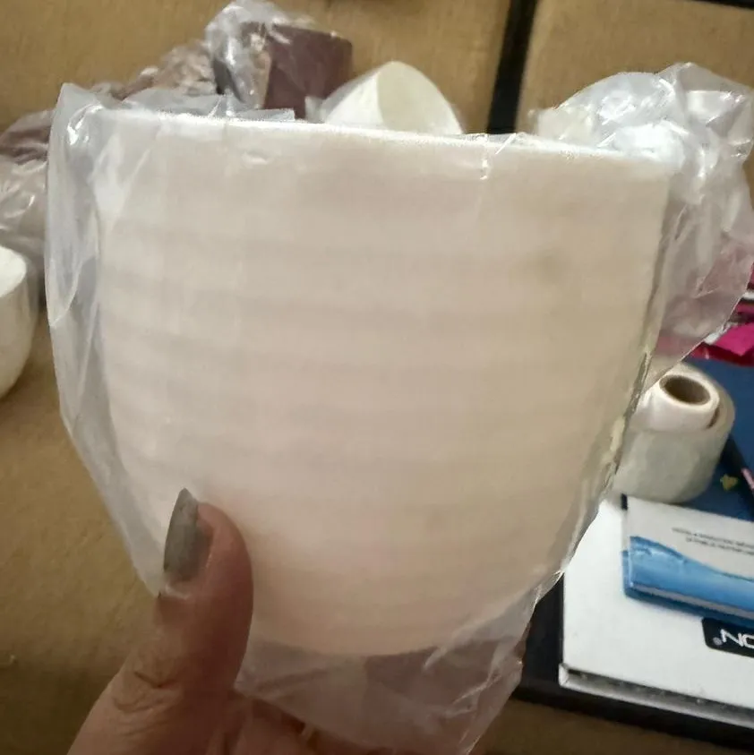 [PT804] Platstic Pot Verona 11 White